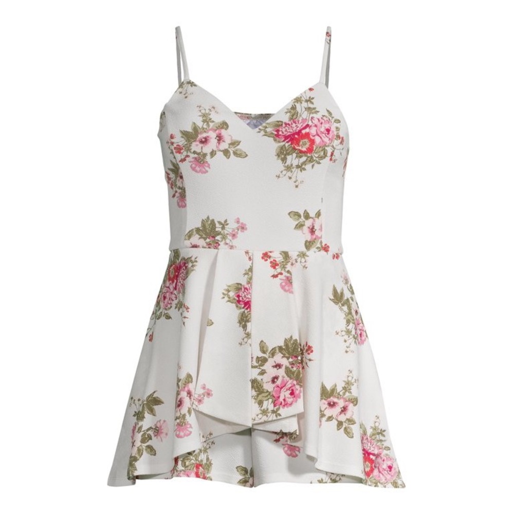 NWT Floral Romper Small (3-5)